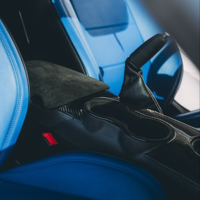 2015-23 Ford Mustang Alcantara Armrest Cover