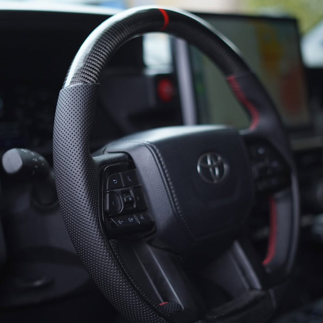 Toyota Tacoma Carbon Fiber Steering Wheel (Custom Order)