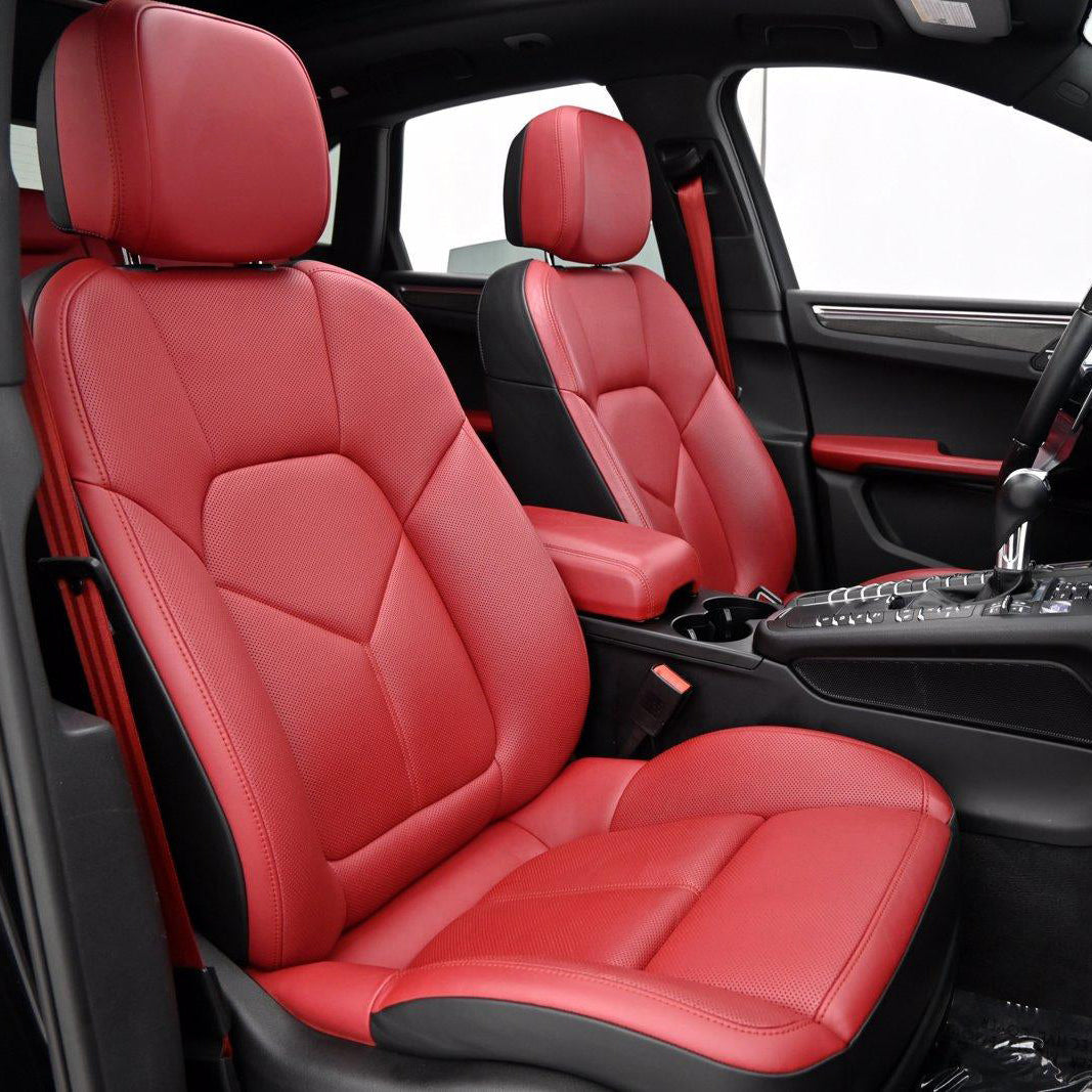 2014-Up Porsche Macan Custom Leather Seat Covers (Custom Order)