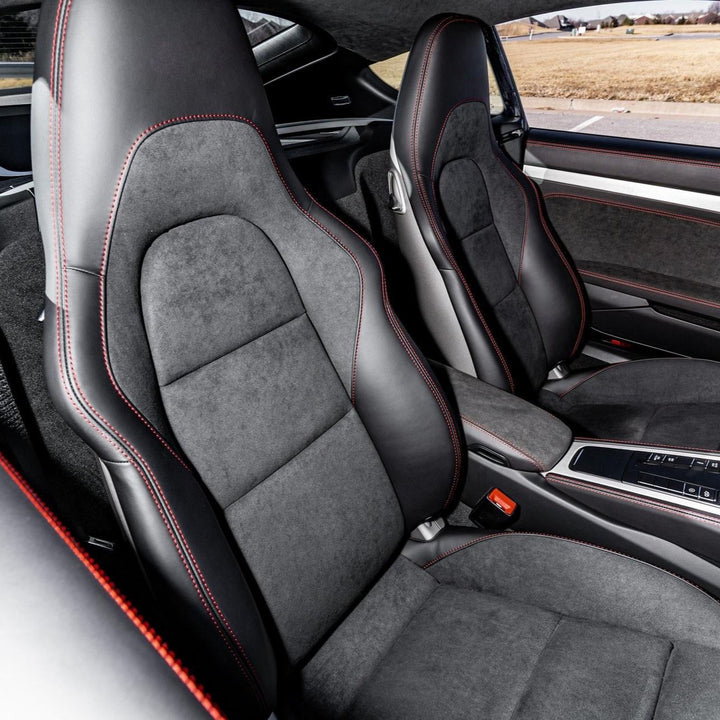 2017+ Porsche 718 Cayman Custom Leather Seat Covers (Custom Order)
