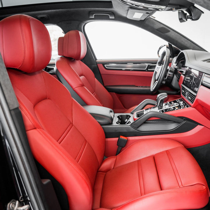 2011-18 Porsche Cayenne Leather Seat Covers (Custom Order)