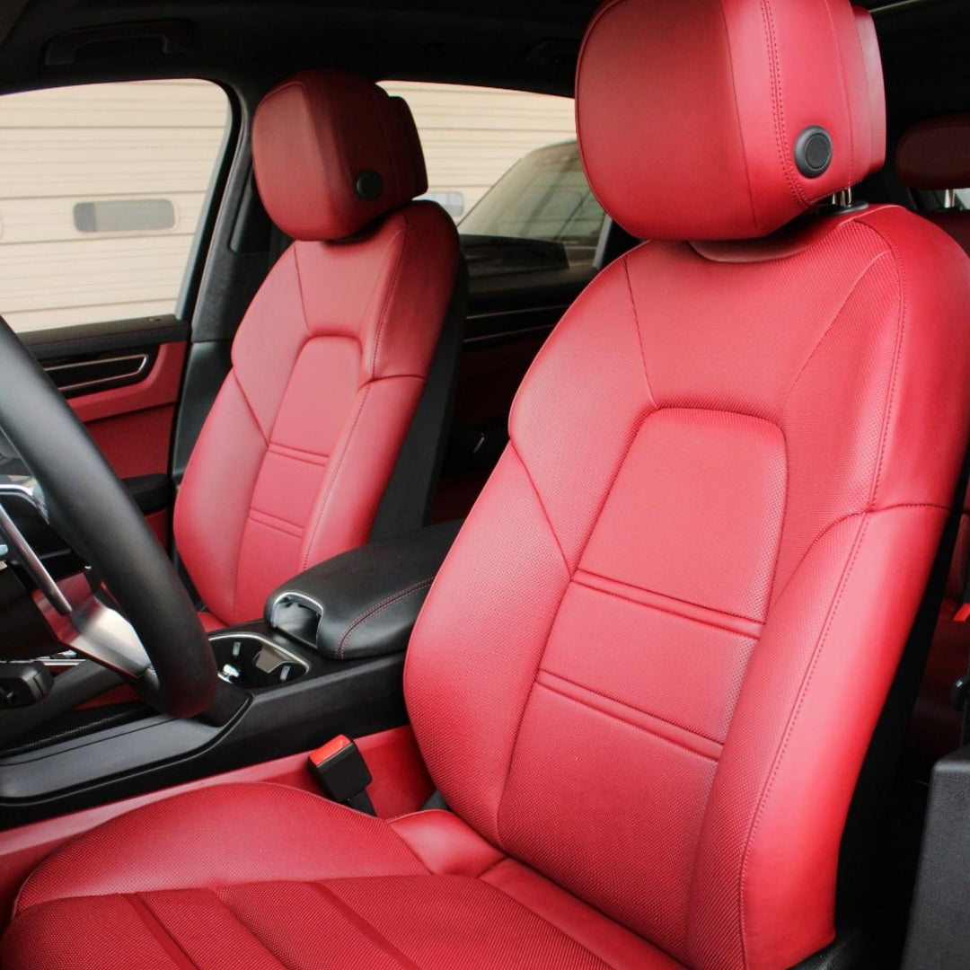 2011-18 Porsche Cayenne Leather Seat Covers (Custom Order)