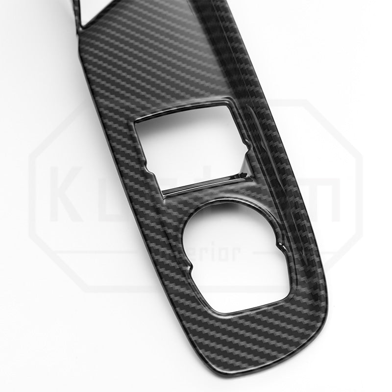 Corvette C8 Window Switch Panel Trim - Hydro-Dipped Carbon Fiber