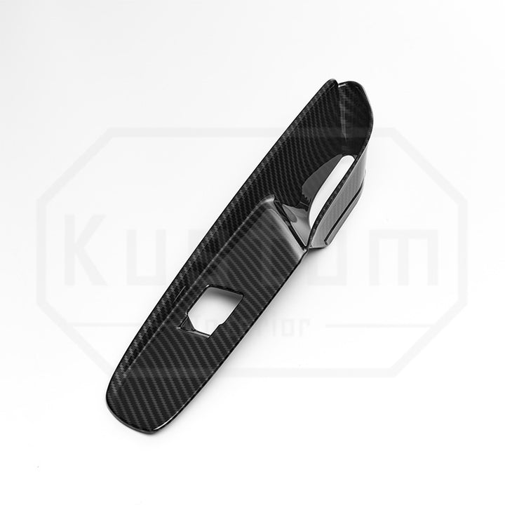 Corvette C8 Window Switch Panel Trim - Hydro-Dipped Carbon Fiber