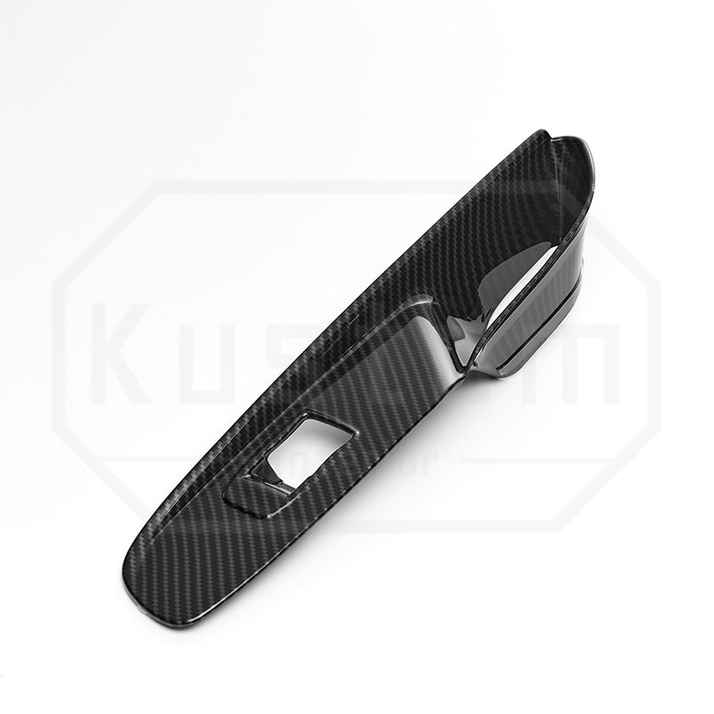 Corvette C8 Window Switch Panel Trim - Hydro-Dipped Carbon Fiber