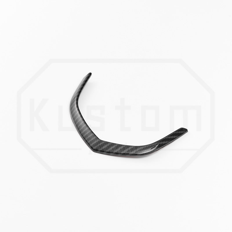 Corvette C8 Digital Cluster Dash Trim - Hydro-Dipped Carbon Fiber
