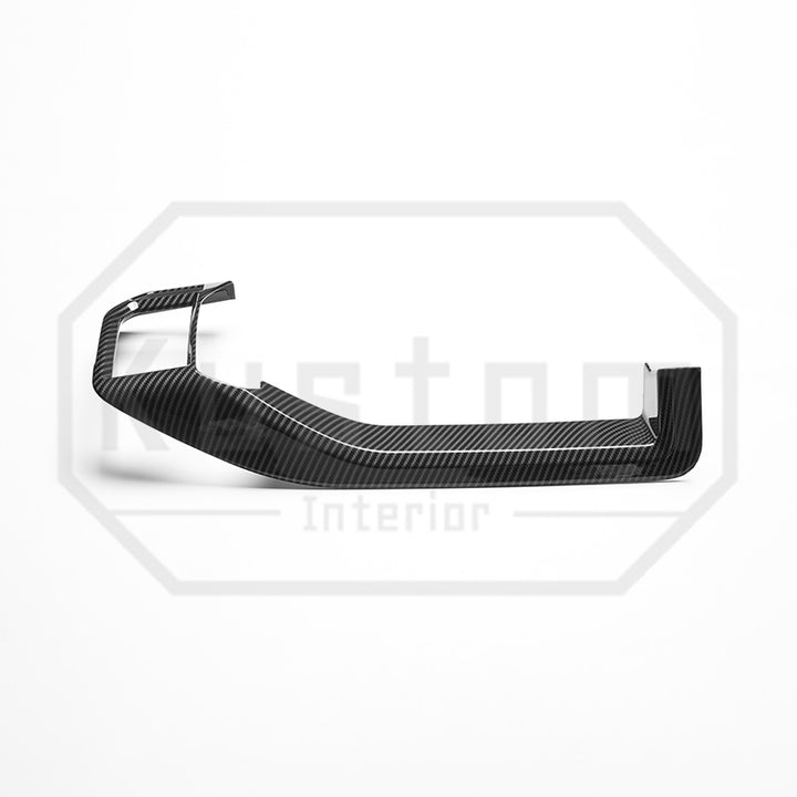 2022+ Chevrolet Silverado Center AC Vent Trim - Hydro-Dipped Carbon Fiber
