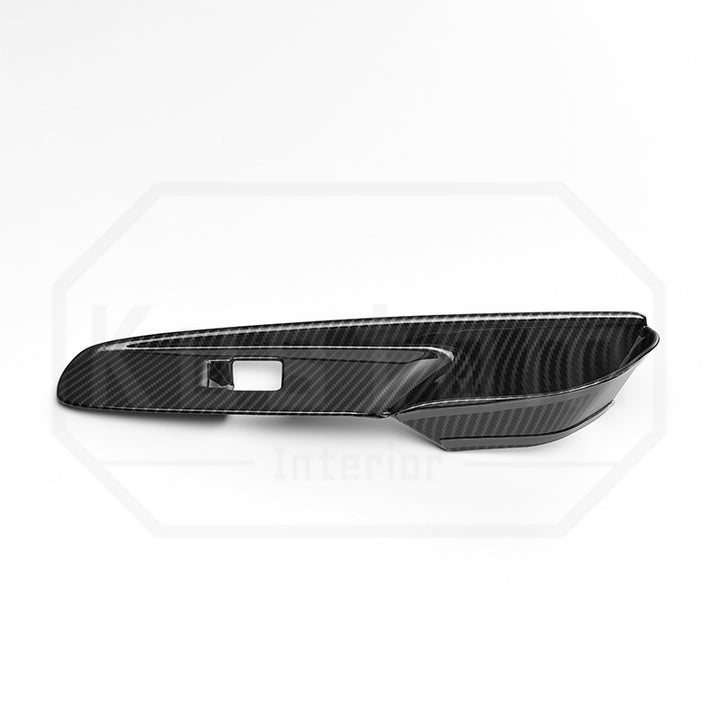 Corvette C8 Window Switch Panel Trim - Hydro-Dipped Carbon Fiber