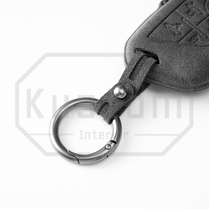 Corvette C8 Alcantara Key Fob Case