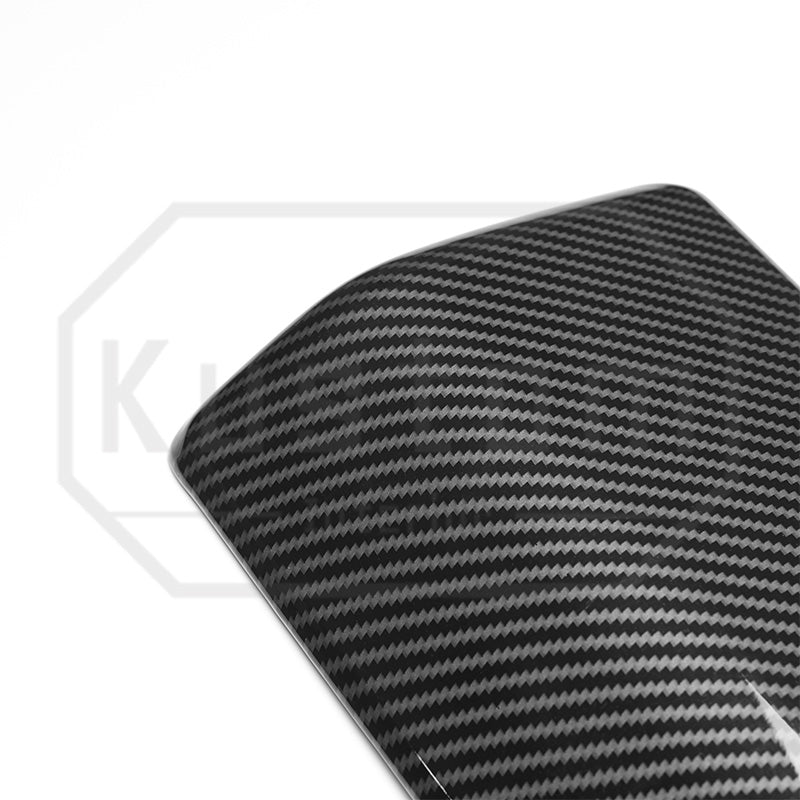 2022+ Chevrolet Silverado Passenger Side Dash Trim Panel - Hydro-Dipped Carbon Fiber