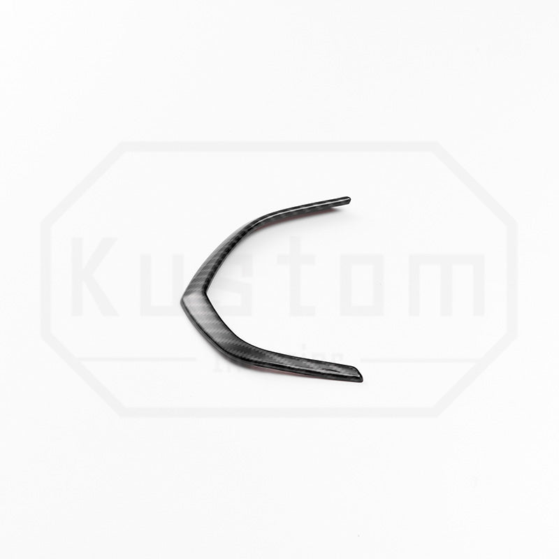 Corvette C8 Digital Cluster Dash Trim - Hydro-Dipped Carbon Fiber