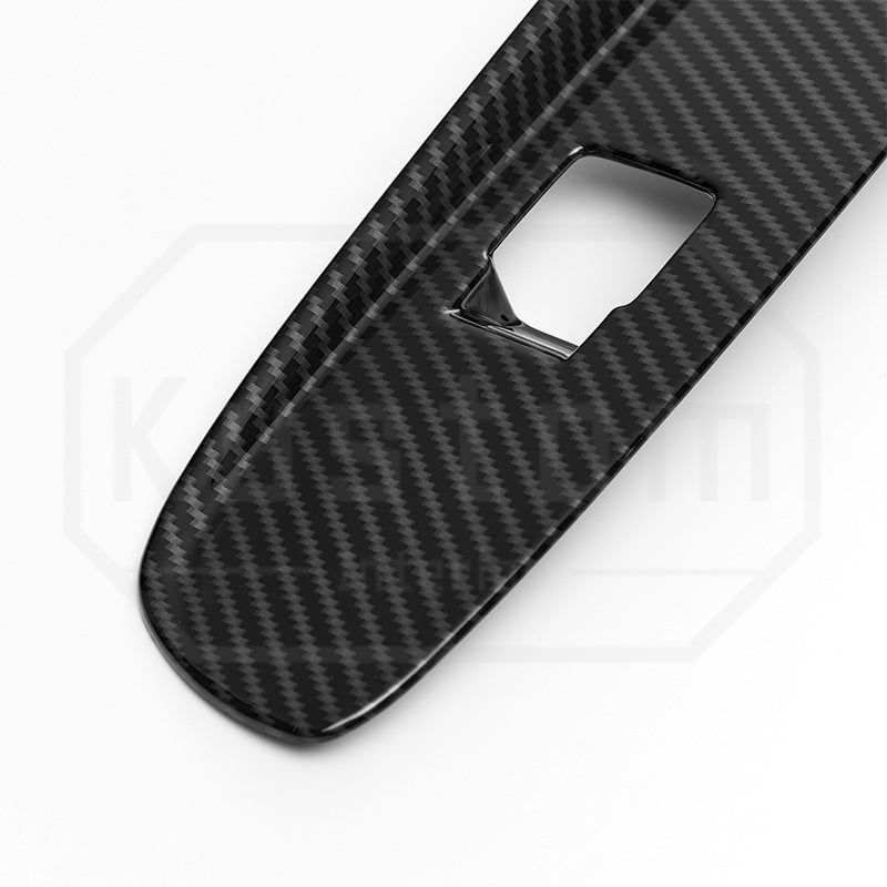 Corvette C8 Window Switch Panel Trim - Hydro-Dipped Carbon Fiber