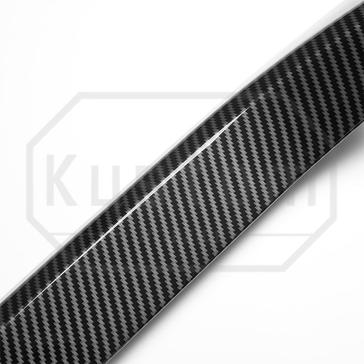 2022+ Chevrolet Silverado Center AC Vent Trim - Hydro-Dipped Carbon Fiber
