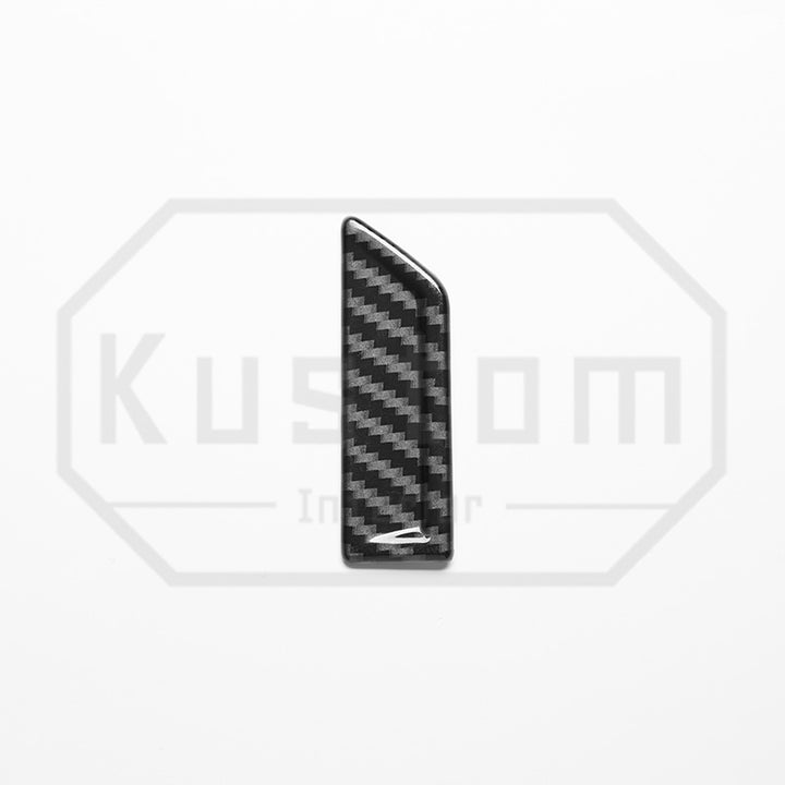 2022+ Chevrolet Silverado Center AC Vent Trim - Hydro-Dipped Carbon Fiber