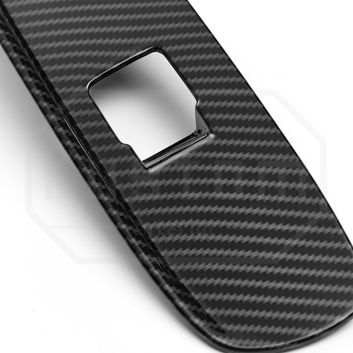 Corvette C8 Window Switch Panel Trim - Hydro-Dipped Carbon Fiber