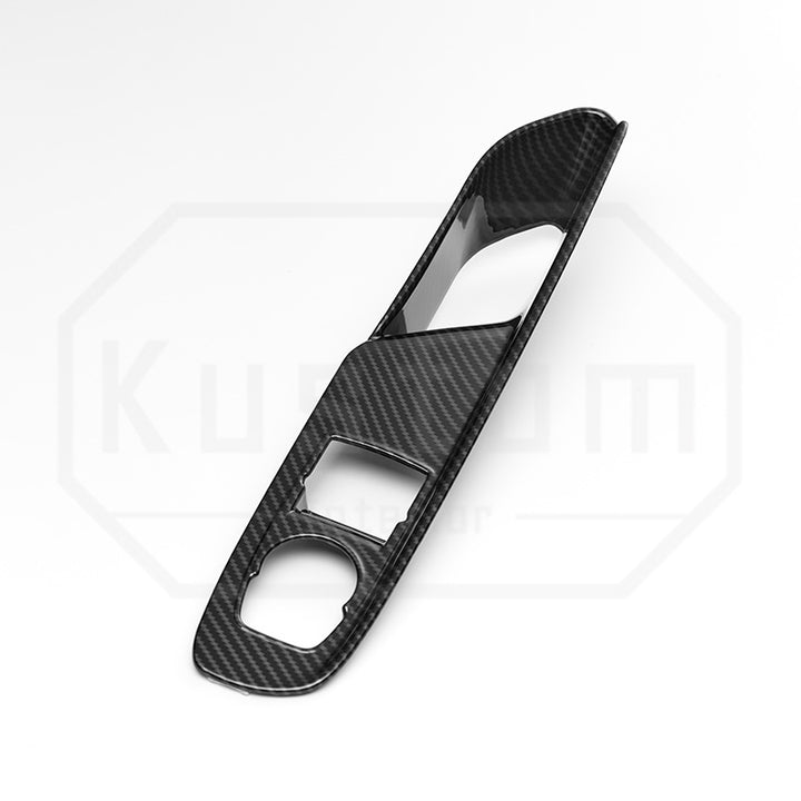 Corvette C8 Window Switch Panel Trim - Hydro-Dipped Carbon Fiber