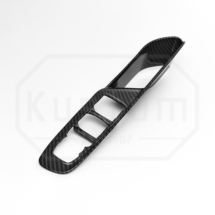 Corvette C8 Window Switch Panel Trim - Hydro-Dipped Carbon Fiber