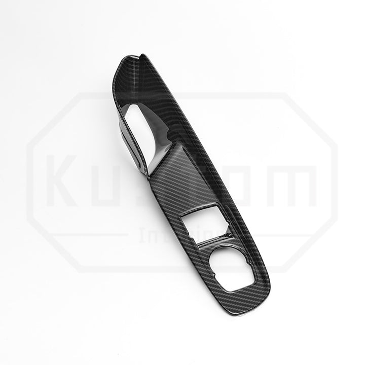 Corvette C8 Window Switch Panel Trim - Hydro-Dipped Carbon Fiber