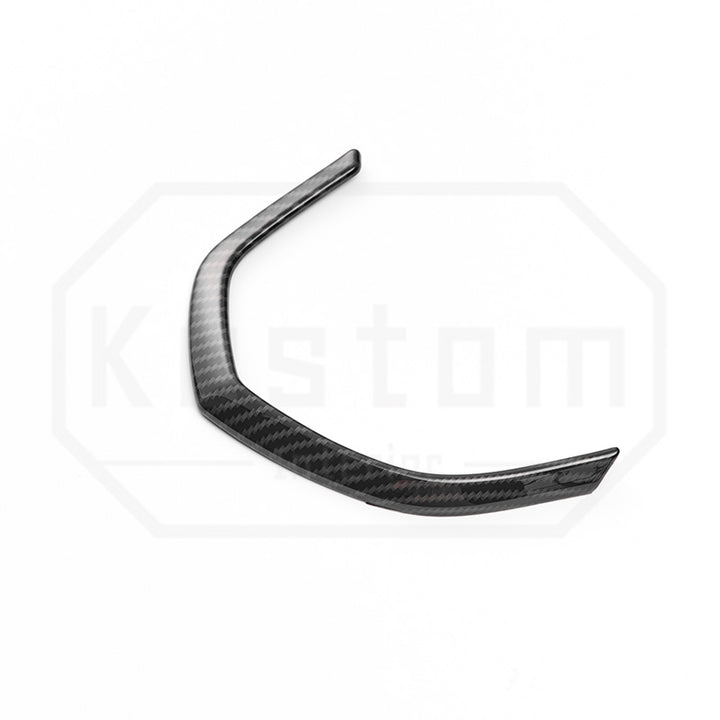 Corvette C8 Digital Cluster Dash Trim - Hydro-Dipped Carbon Fiber