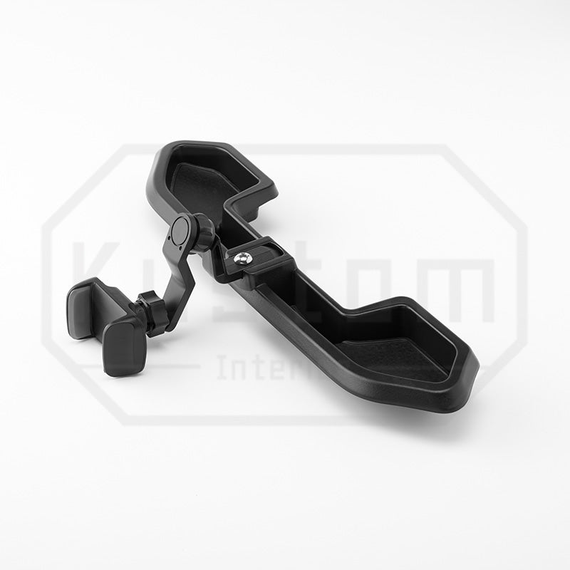 2019+Jeep Wrangler 4XE Hybrid Dash Panel Organizer Phone Mount