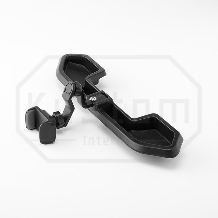 2019+Jeep Wrangler 4XE Hybrid Dash Panel Organizer Phone Mount