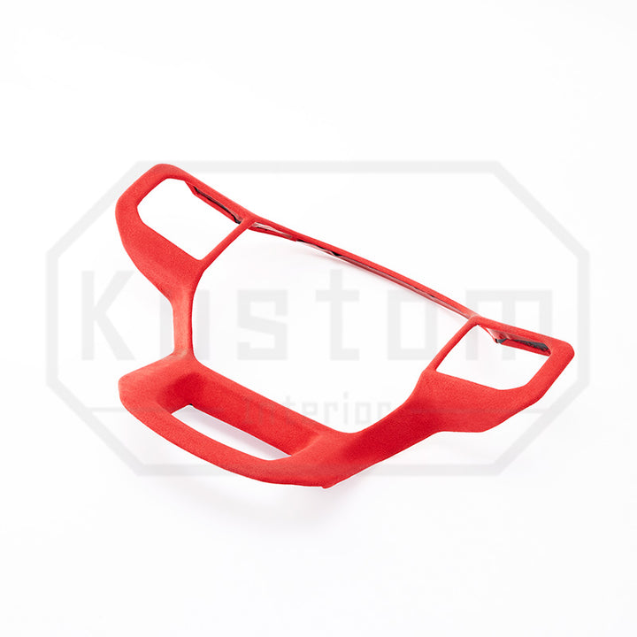 2021+ Ford F-150 Alcantara Steering Wheel Panel Cover