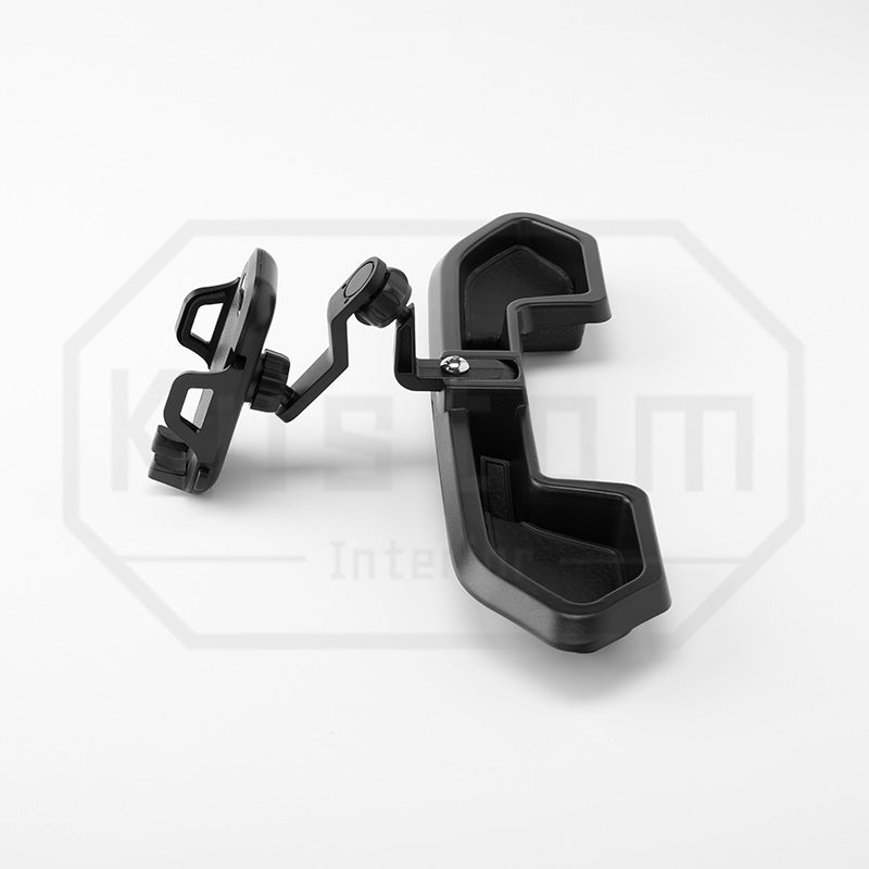 2019+Jeep Wrangler 4XE Hybrid Dash Panel Organizer Phone Mount