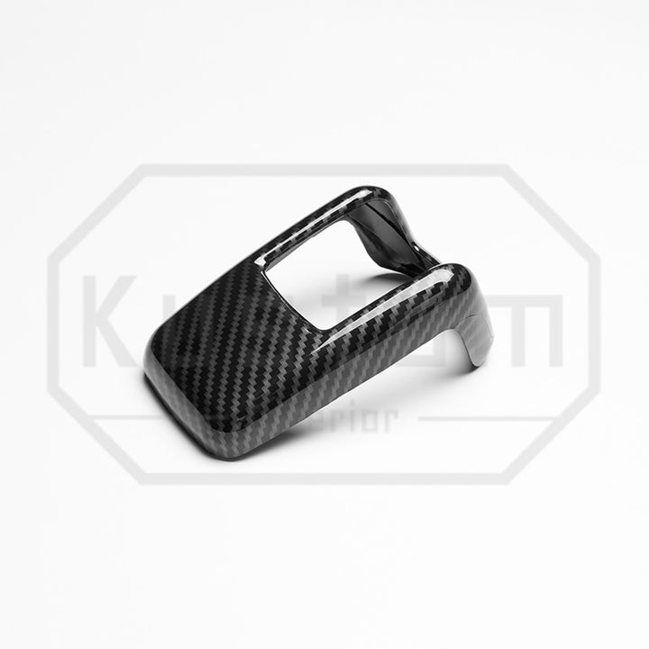 2022+ Chevrolet Silverado Full-Wrap Gear Shifter Cover - Hydro-Dipped Carbon Fiber