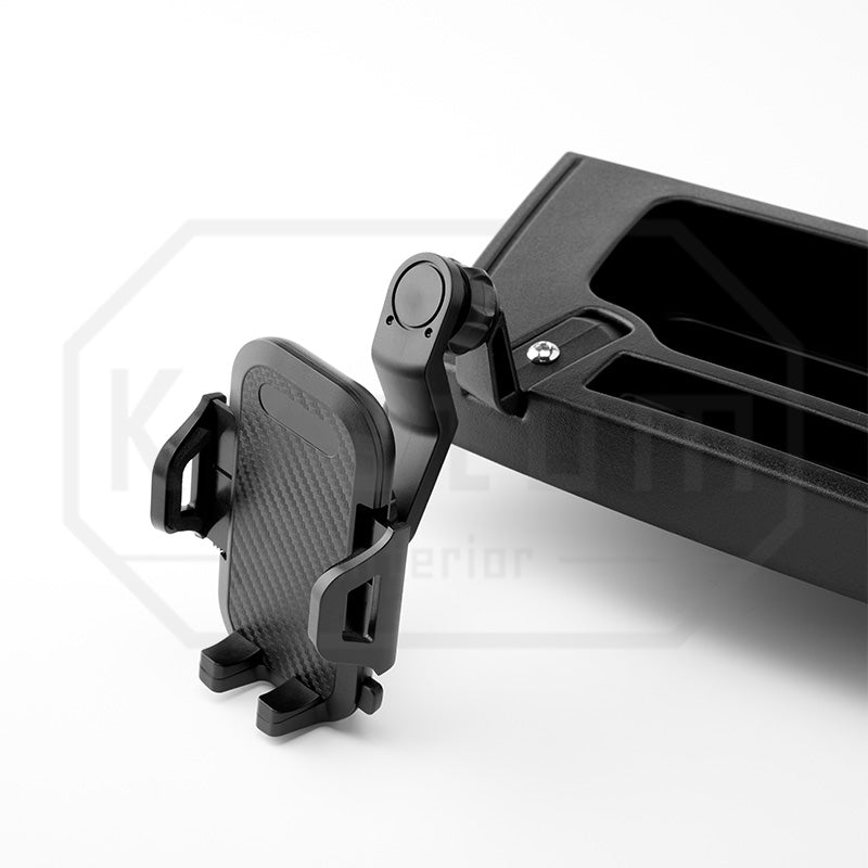 2011-17 Jeep Wrangler JK Dash Panel Organizer Phone Mount