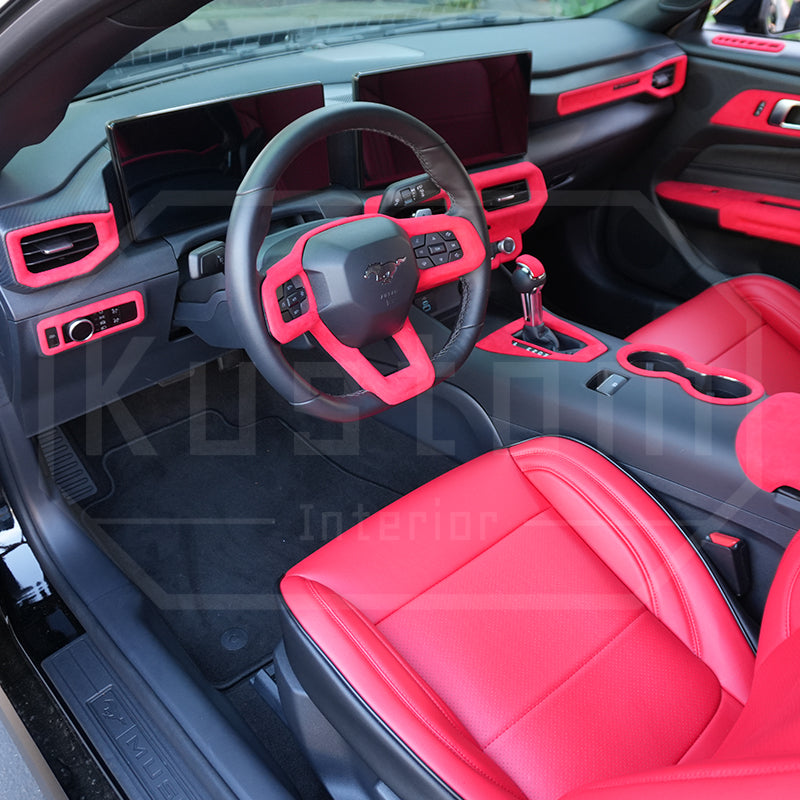 2024+ Ford Mustang S650 Convertible Leather Seat Covers