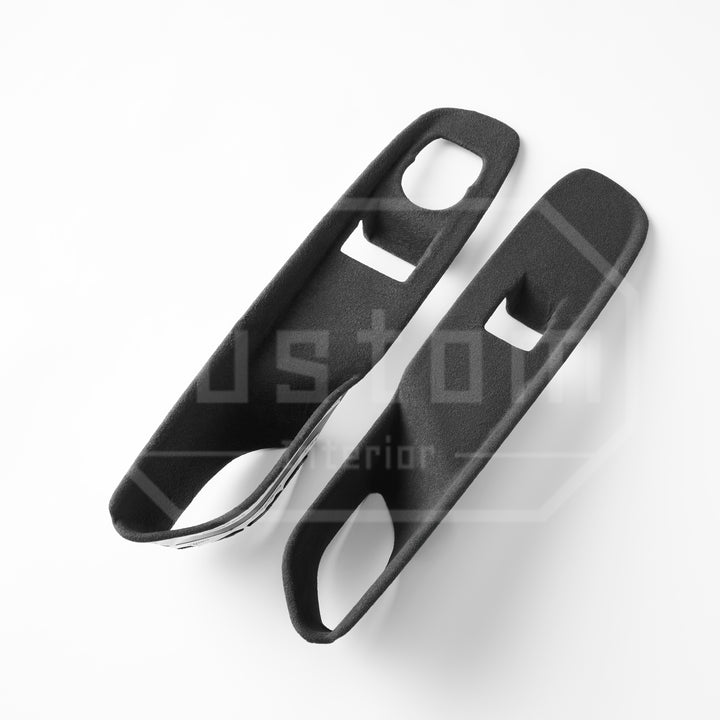 Corvette C8 Suede Leather Window Switch Control Panel Trim Cover