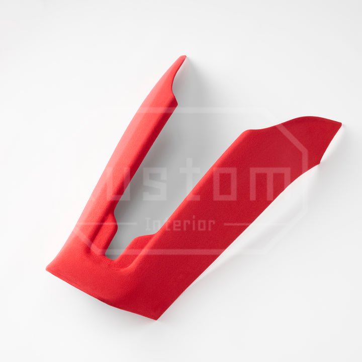 Corvette C8 Suede Leather Waterfall Upper Speaker Trim Cover