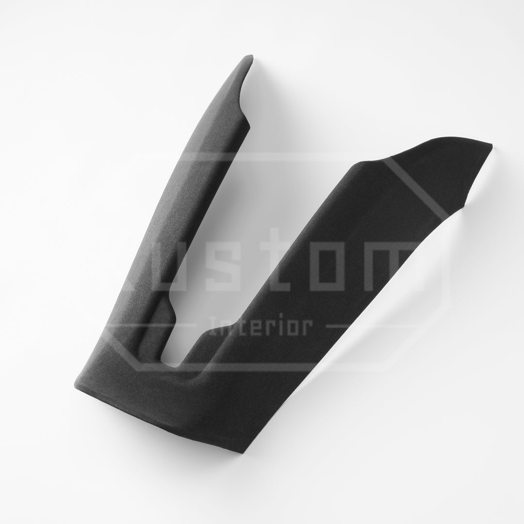 Corvette C8 Suede Leather Waterfall Wireless Charger Trim Cover