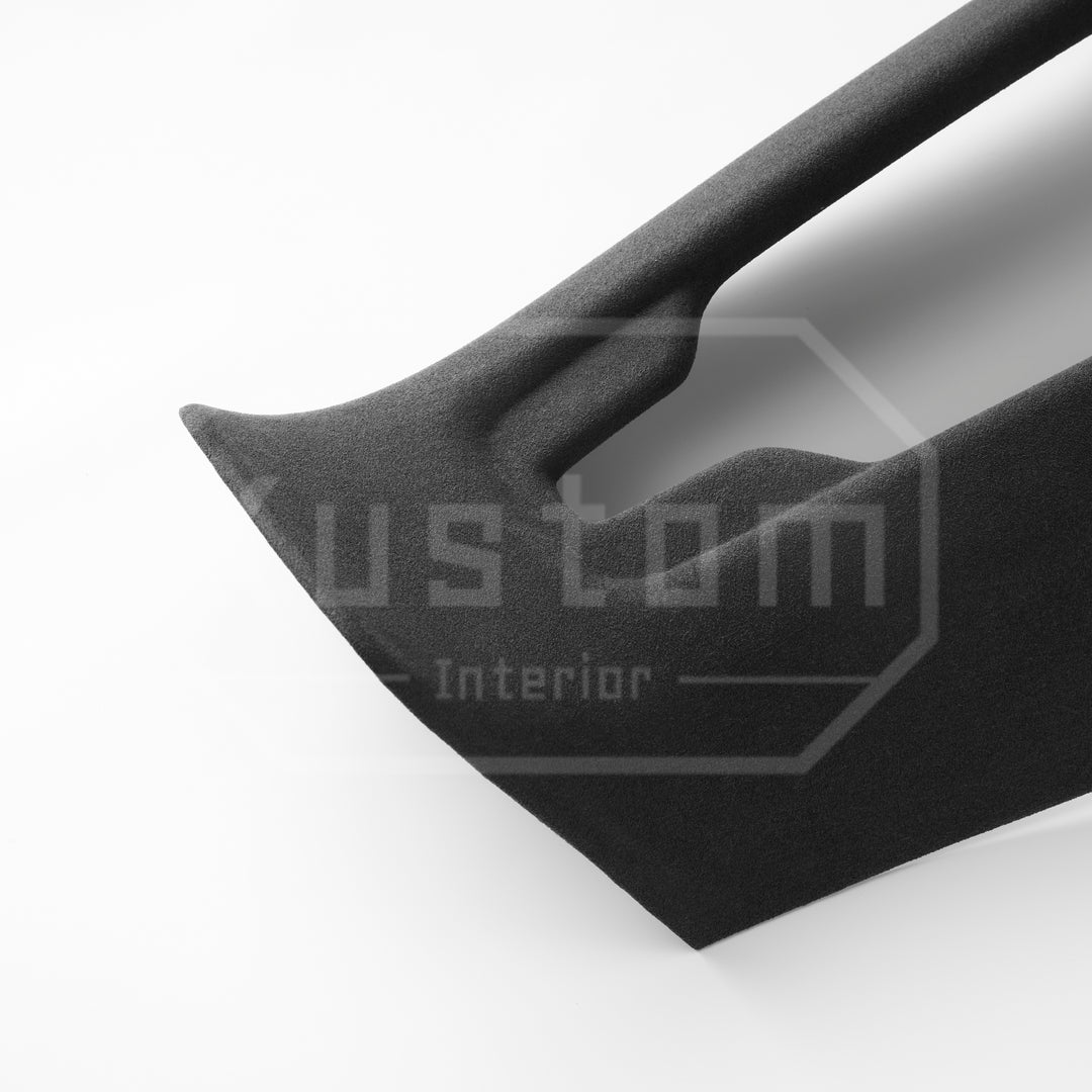 Corvette C8 Suede Leather Waterfall Wireless Charger Trim Cover