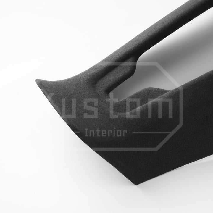 Corvette C8 Suede Leather Waterfall Wireless Charger Trim Cover