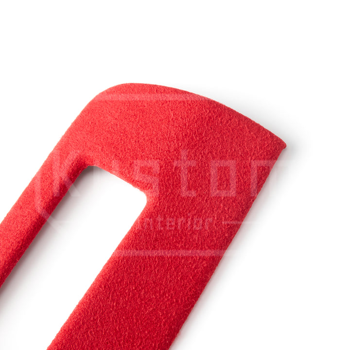 Corvette C8 Suede Leather Left Side Card Slot & Hand Brake Swtich Trim Cover