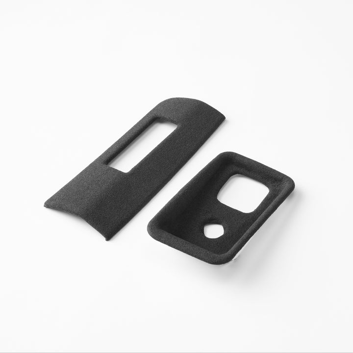 Corvette C8 Suede Leather Left Side Card Slot & Hand Brake Swtich Trim Cover