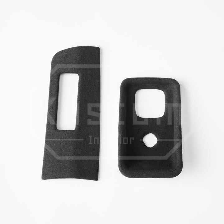 Corvette C8 Suede Leather Left Side Card Slot & Hand Brake Swtich Trim Cover