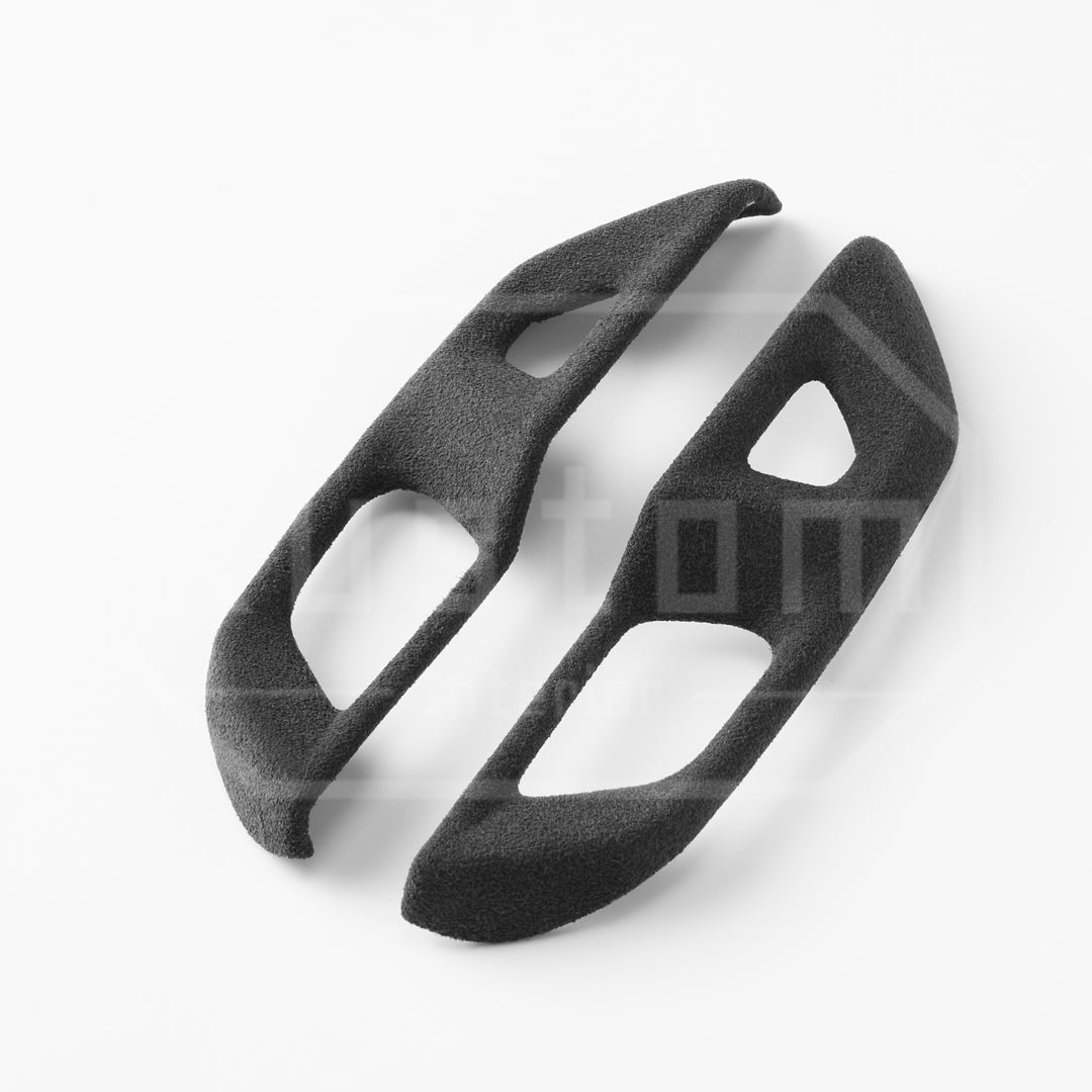 Corvette C8 Suede Leather Door Handle & Lock Switch Trim Cover