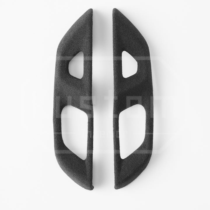 Corvette C8 Suede Leather Door Handle & Lock Switch Trim Cover