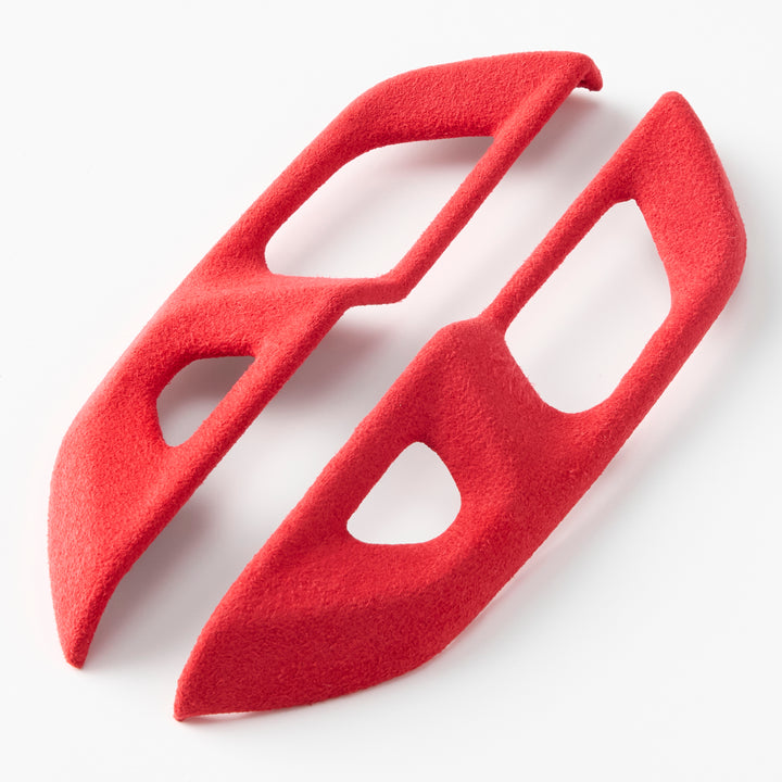 Corvette C8 Suede Leather Door Handle & Lock Switch Trim Cover