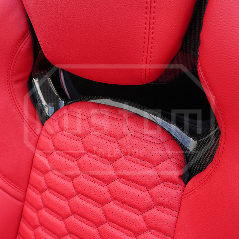 Corvette C8 Custom Leather GT2 Seat Cover (Custom Order)