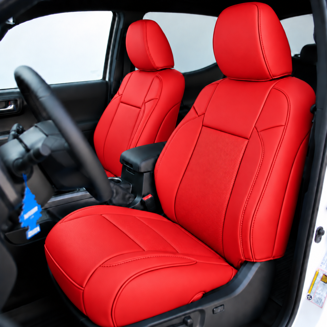 2016-23 Toyota Tacoma Custom Leather Seat Covers (Custom Order)