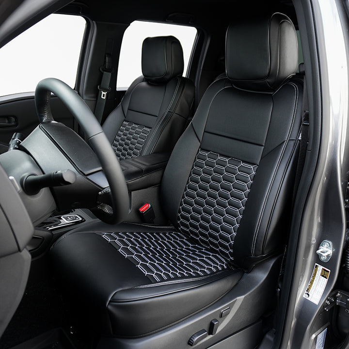 2022-26 Nissan Frontier Premium Custom Leather Seat Covers