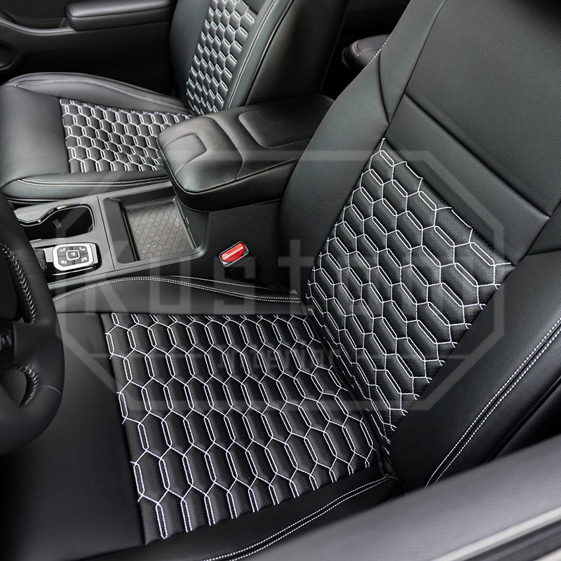 2022-26 Nissan Frontier Premium Custom Leather Seat Covers