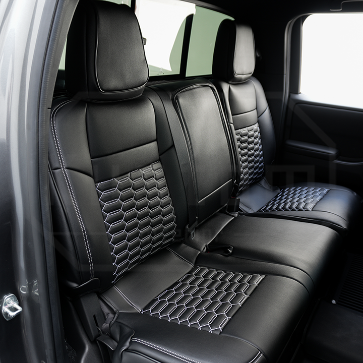 2022-26 Nissan Frontier Premium Custom Leather Seat Covers