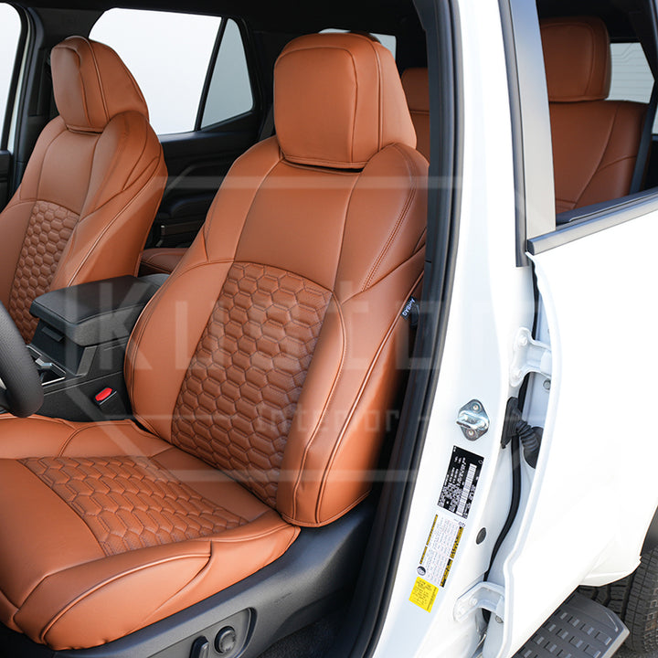2025+ Toyota 4Runner Leather Seat Covers