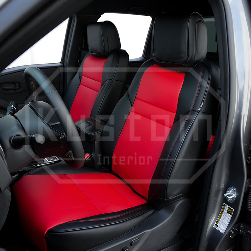 2022-26 Nissan Frontier Premium Custom Leather Seat Covers
