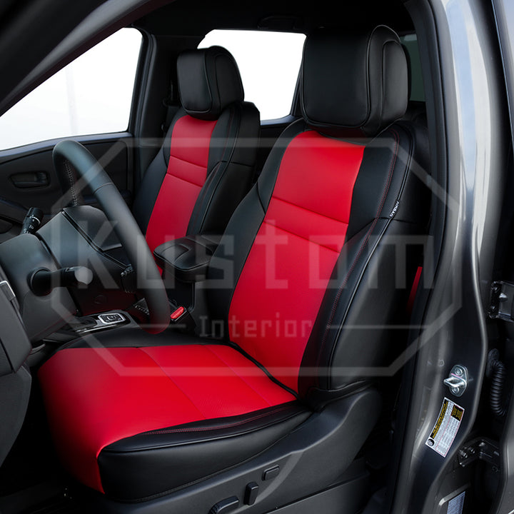 2022-26 Nissan Frontier Premium Custom Leather Seat Covers