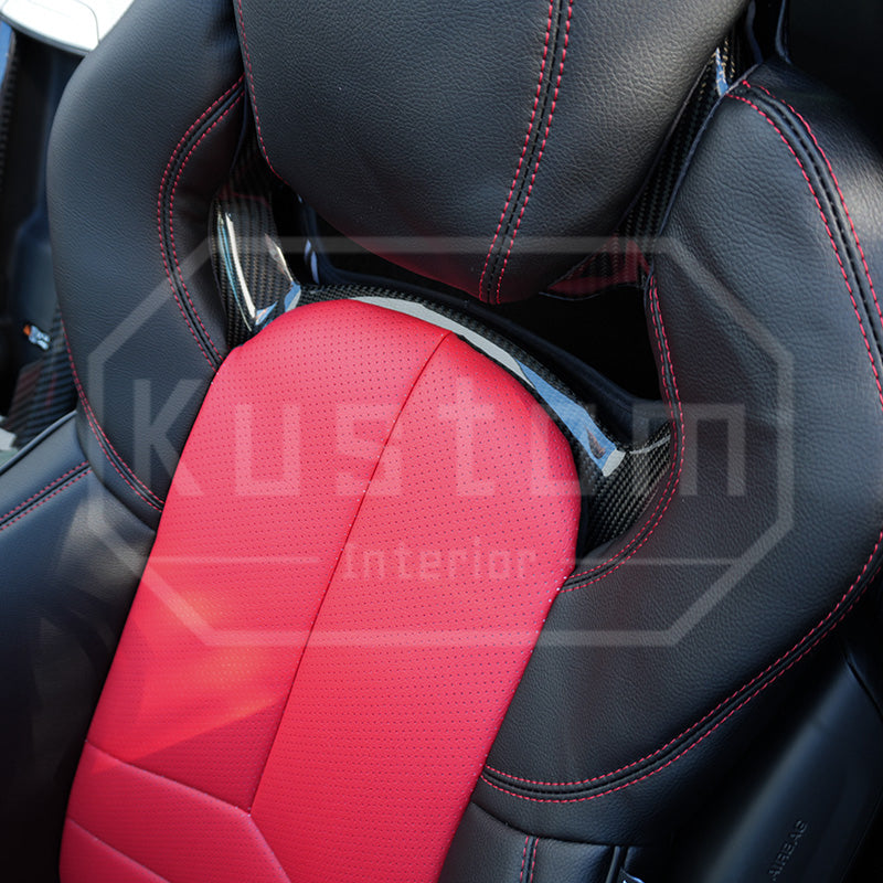 Corvette C8 Custom Leather GT2 Seat Cover (Custom Order)
